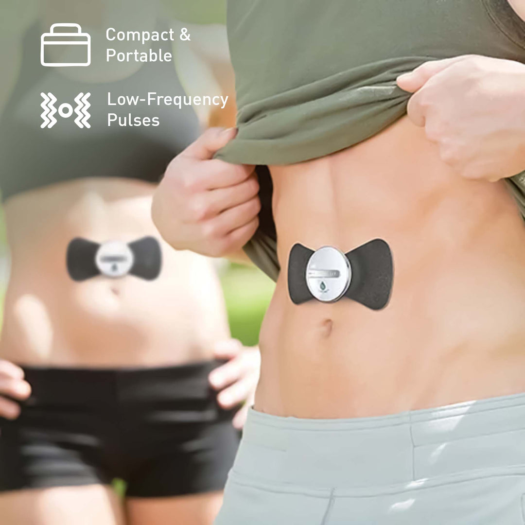 Wireless Muscle Stimulator & Abdominal Toning Massager Set
