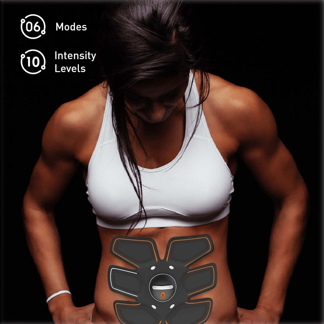 Wireless Muscle Stimulator & Abdominal Toning Massager Set