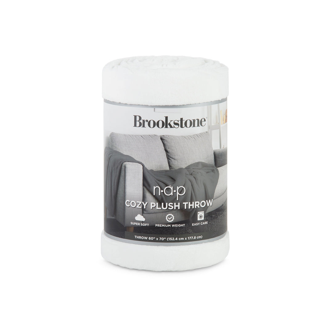 Brookstone NAP Plush Throw
