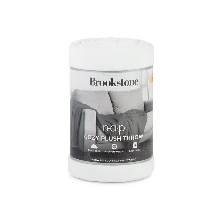 Brookstone NAP Plush Throw