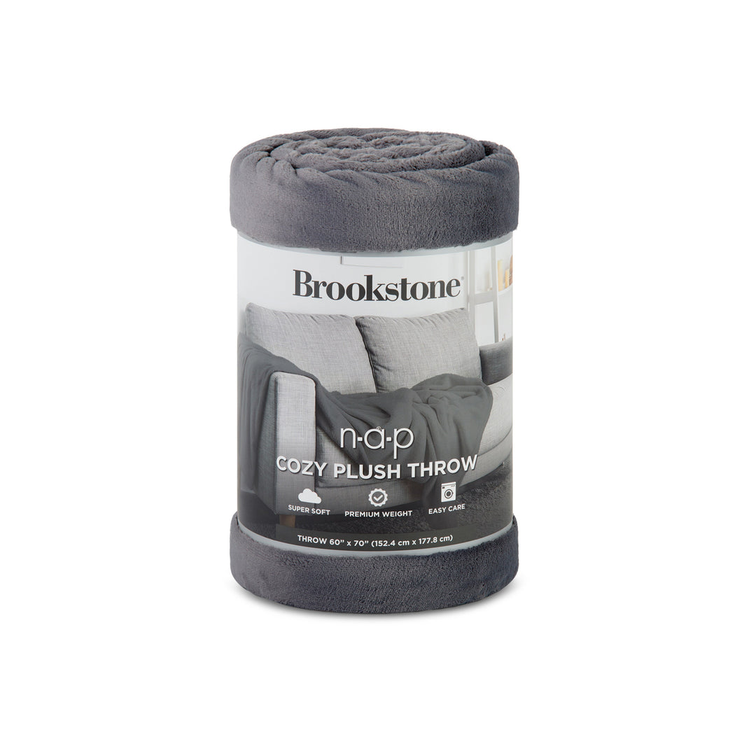Brookstone NAP Plush Throw