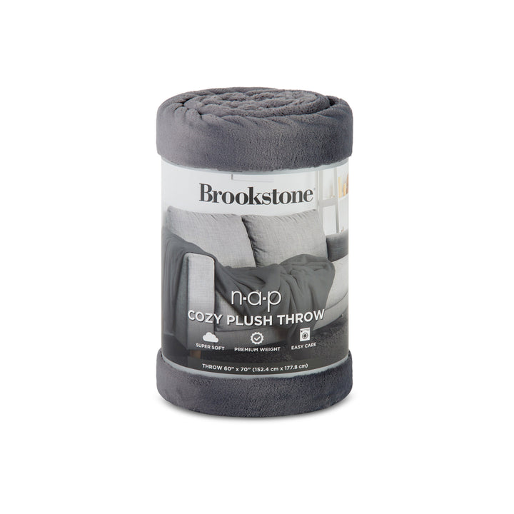 Brookstone NAP Plush Throw