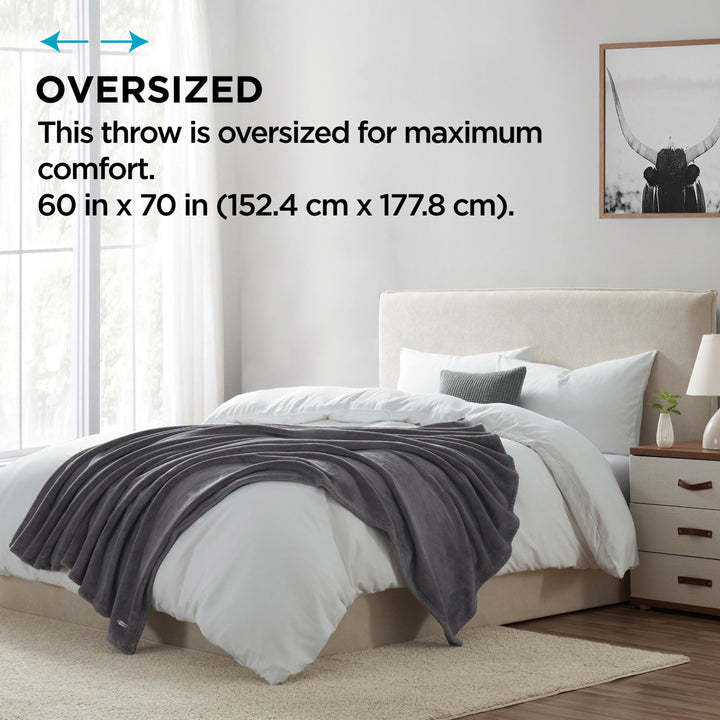Brookstone NAP Plush Throw