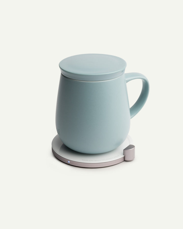 Ui Self-Heating Mug Set - Moonmist Blue
