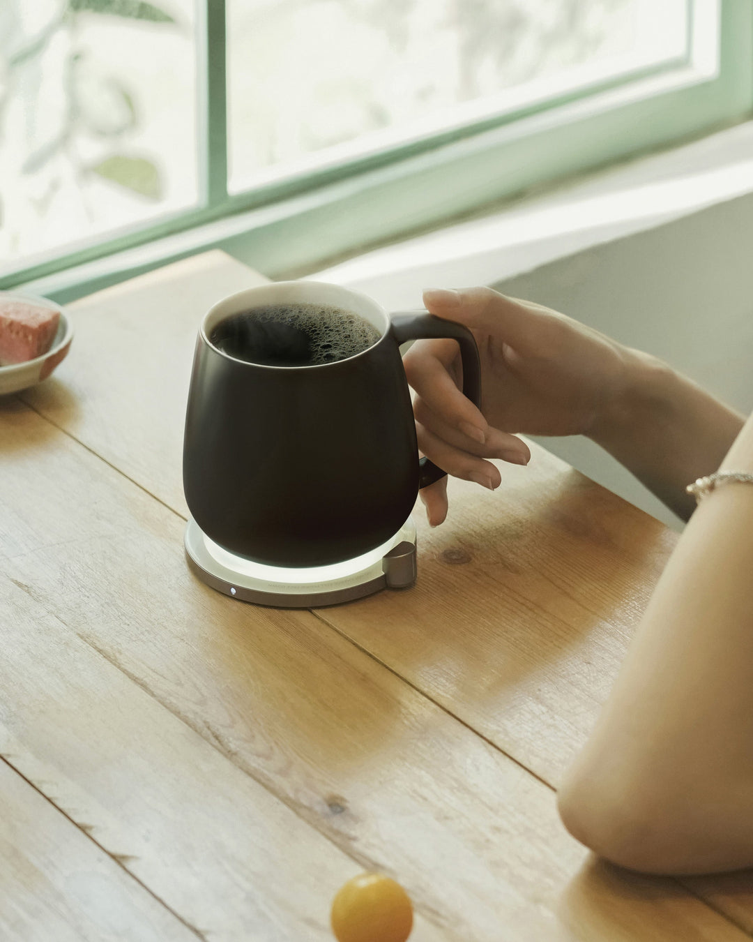 Ui+ Self-Heating Mug Set - Inkstone Black