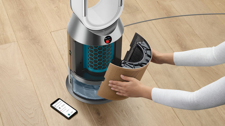 Dyson Purifier Humidify+Cool PH2 De-NOx Tower in White/Gold