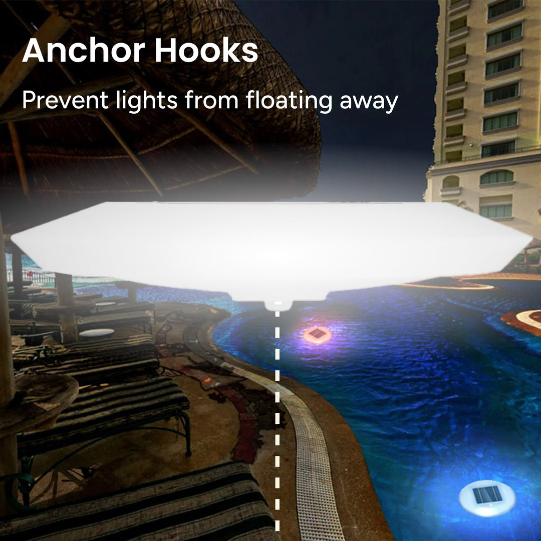 Solar Floating Multi-Color Pool Light Model (2-Pack)