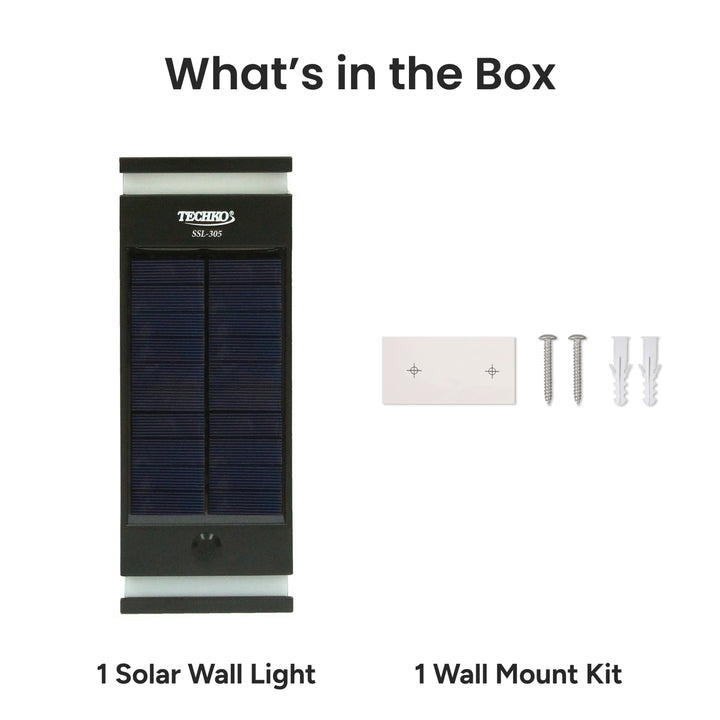 Solar Wall Light (Bi-Directional)