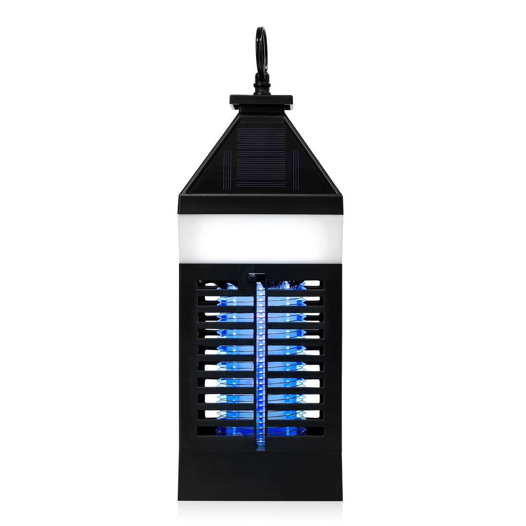 Solar Bug Zapper Lantern With 360º Easy-Clean Brush