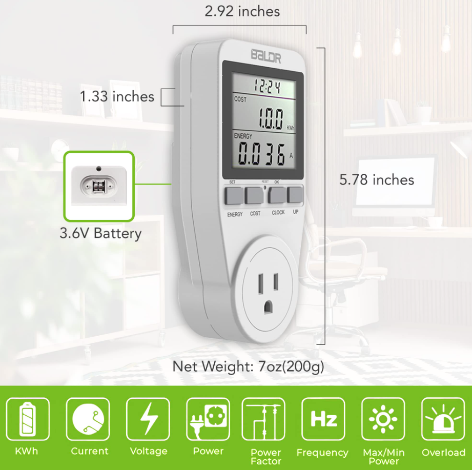 Eco Power Socket US Meter