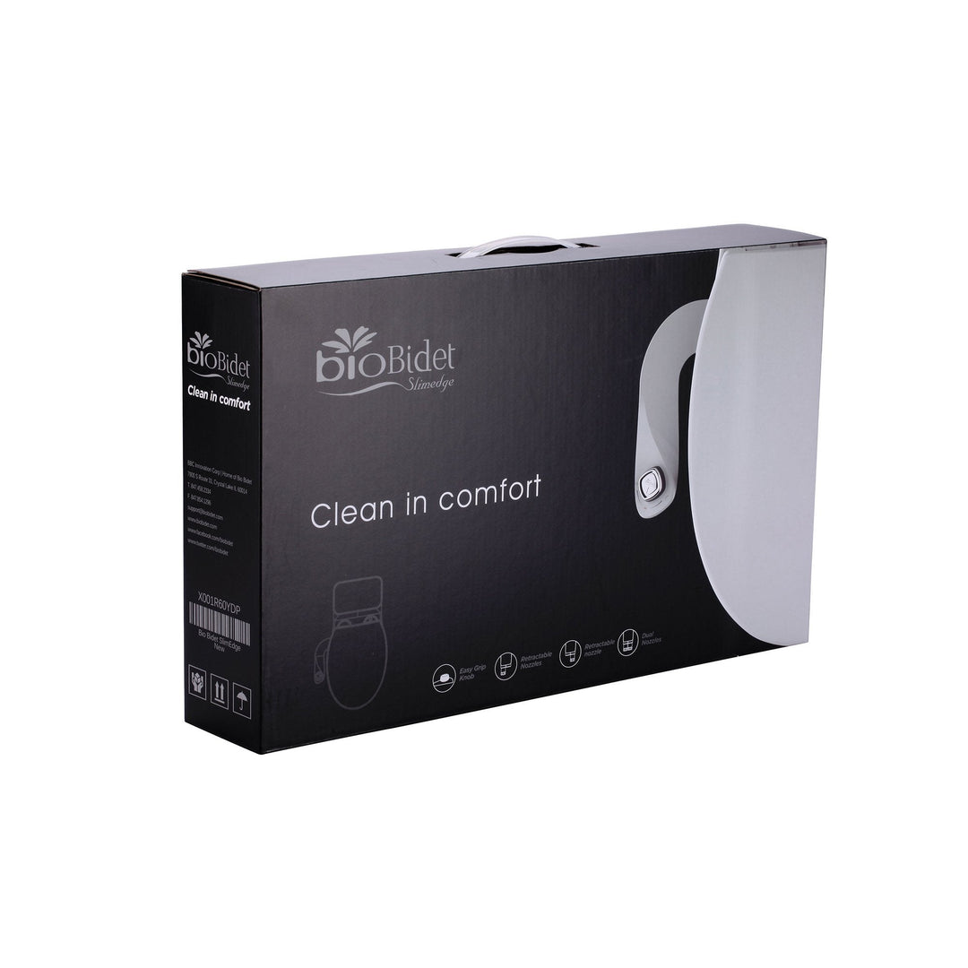 Bio Bidet SlimEdge Ultra Thin Fresh Water Bidet Attachment