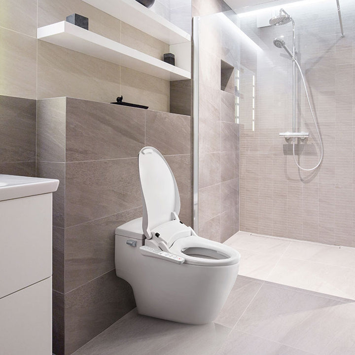 Bio Bidet Slim ONE Bidet Smart Toilet Seat- Elongated White