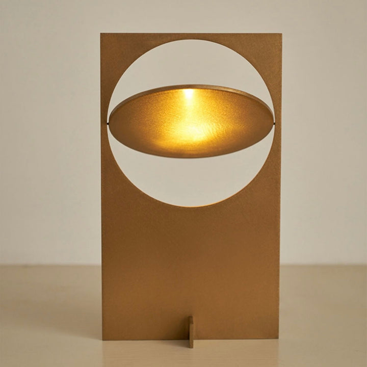 Sunset Table Lamp - Modern Metal Desk Lamp for Living Room & Bedroom by INSPECIAL HOME