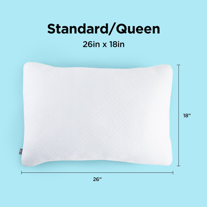 Brookstone TempSense Down Alternative Pillow (2 Pack)