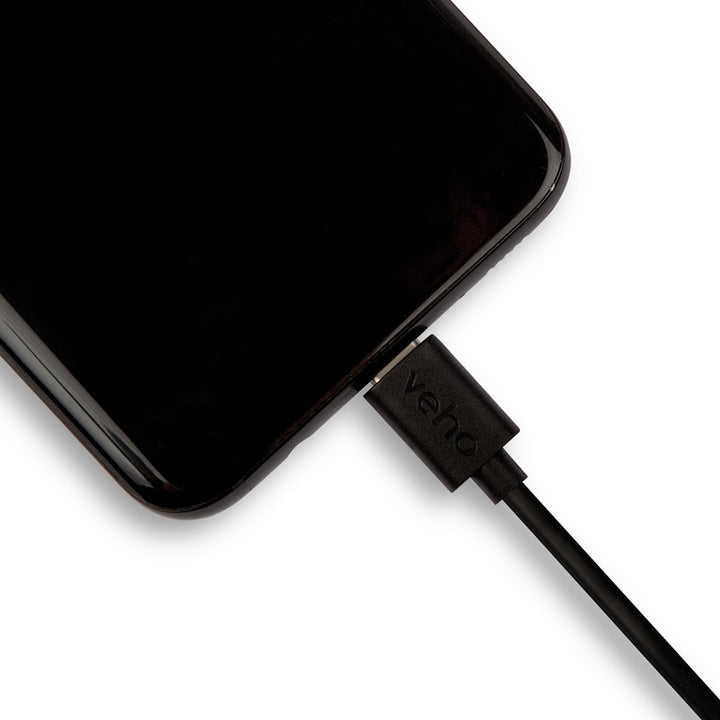 Veho Pebble USB-A to USB-C™ Universal Charge and Sync 0.2m/0.7ft Cable