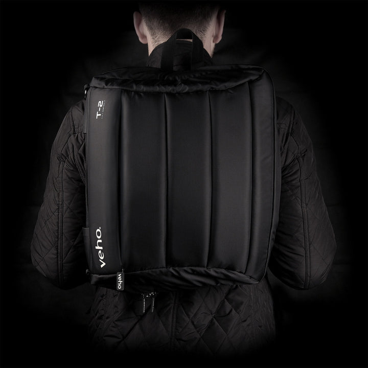 Veho VNB-001-T2 Hybrid super padded laptop/notebook bag with rucksack option