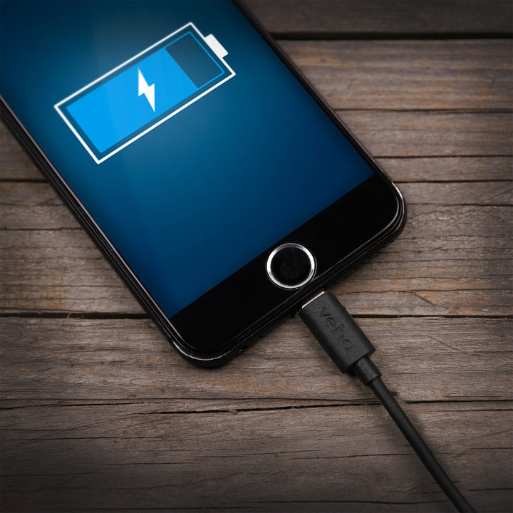 Veho Pebble Certified MFi Lightning To USB Cable | 1 Metre/3.3 Feet | Charge and Sync | Data Transfer