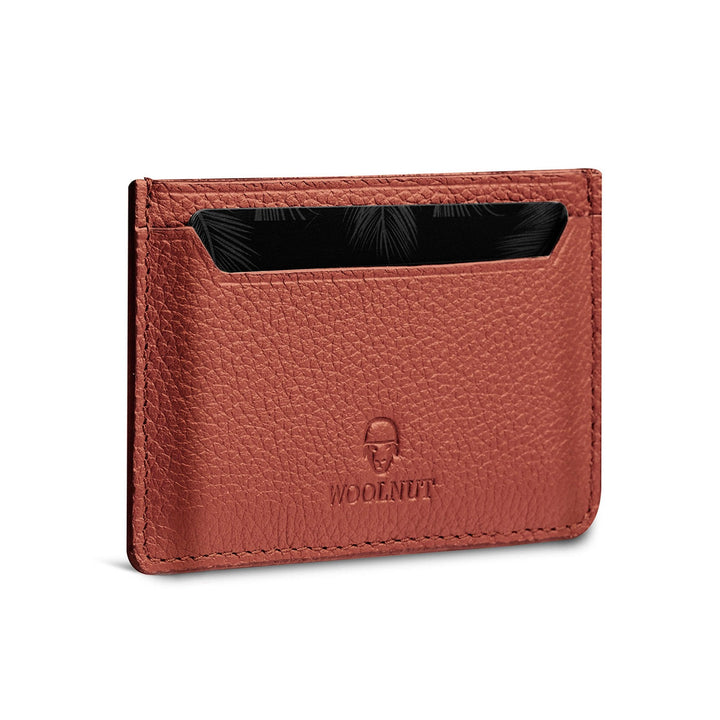 Woolnut Leather Card Holder