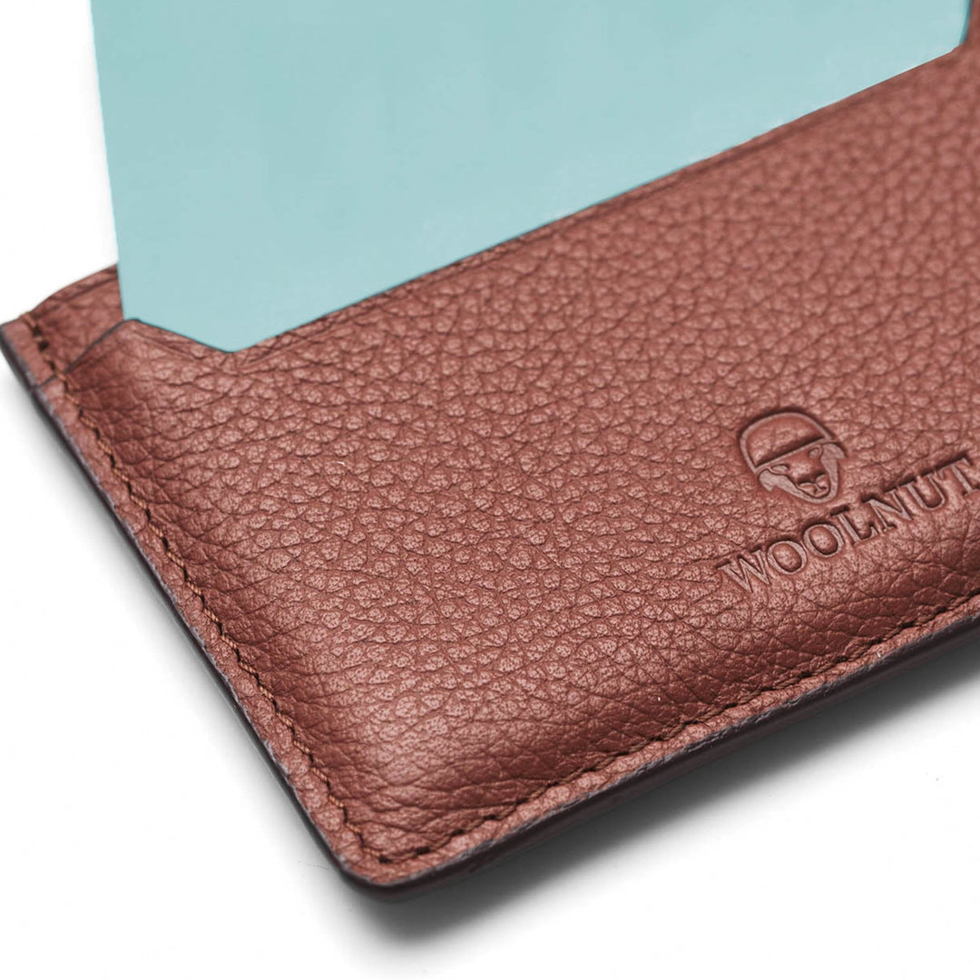 Woolnut Leather Card Holder
