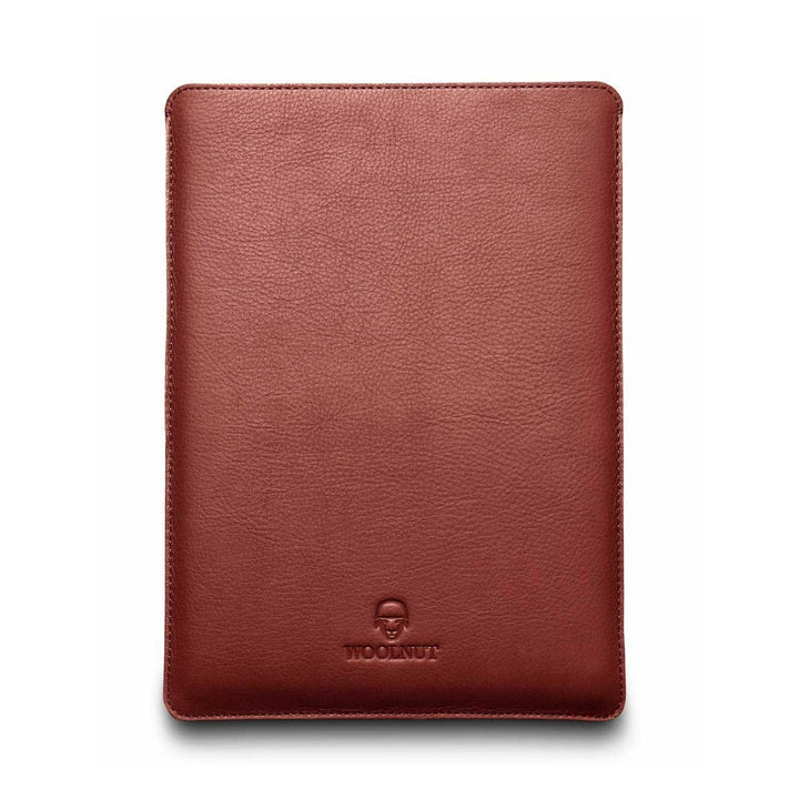 Woolnut Leather Sleeve for 12-inch MacBook