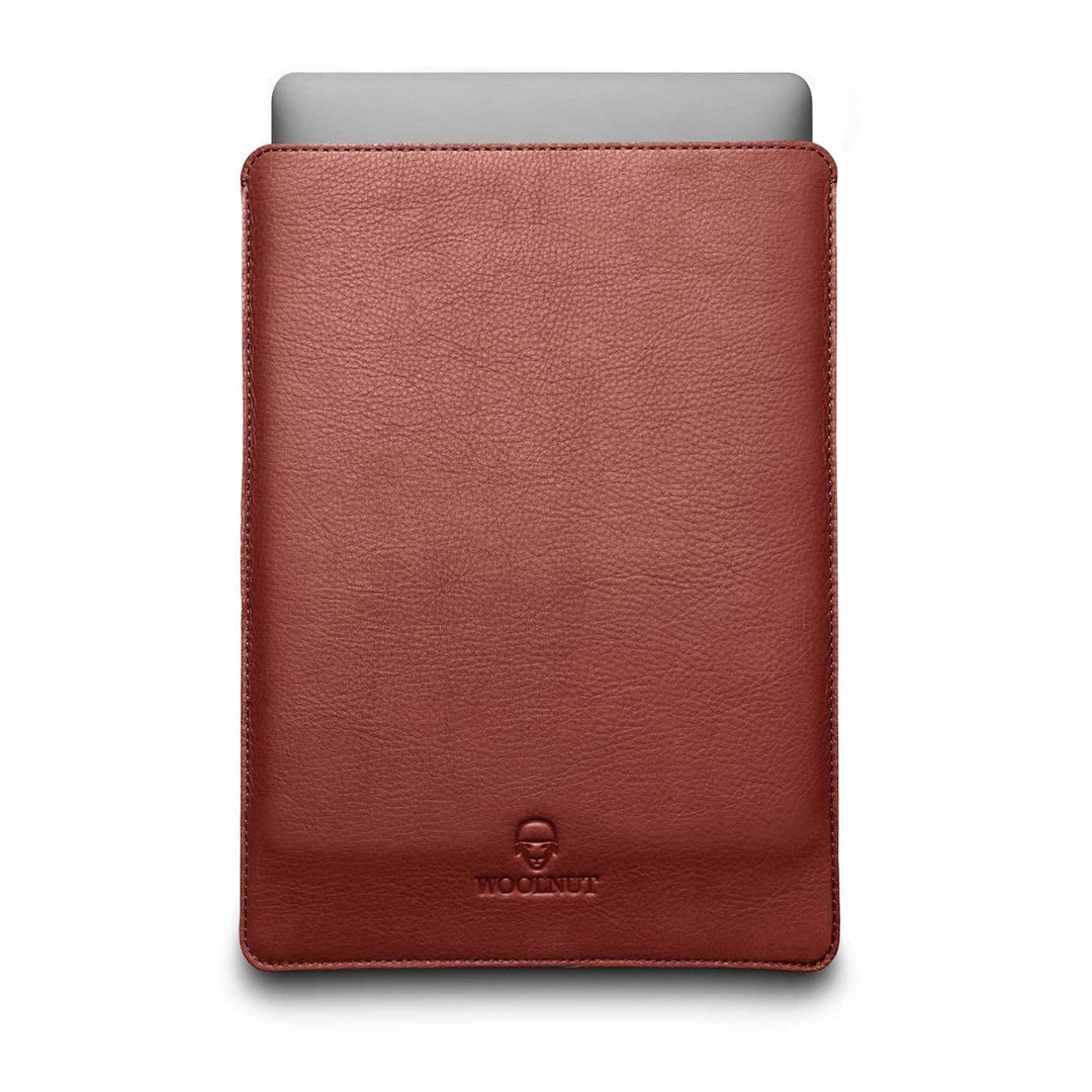 Woolnut Leather Sleeve for 12-inch MacBook