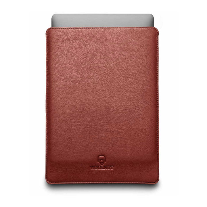 Woolnut Leather Sleeve for 12-inch MacBook