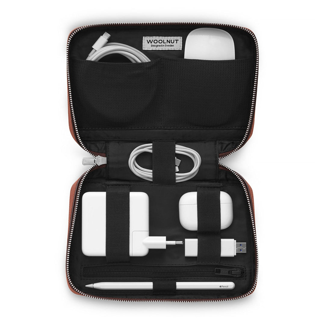 Woolnut Leather Tech Organizer