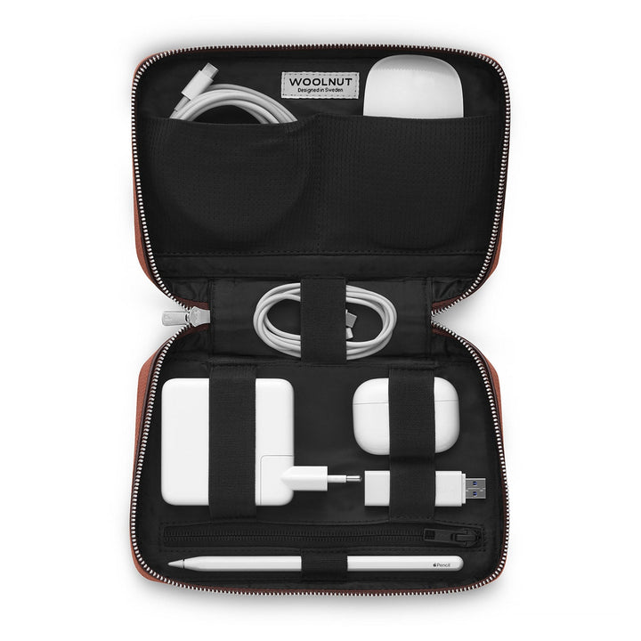 Woolnut Leather Tech Organizer