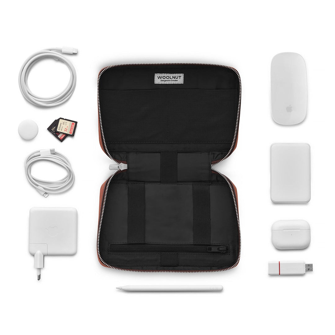 Woolnut Leather Tech Organizer