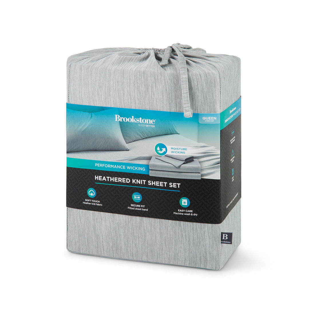 Brookstone Wicking Technology Knit Sheet Set