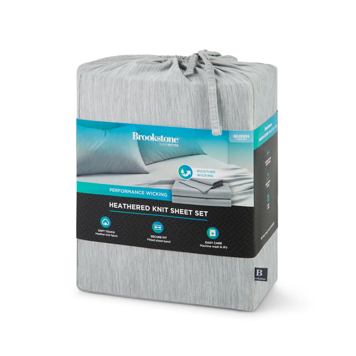 Brookstone Wicking Technology Knit Sheet Set