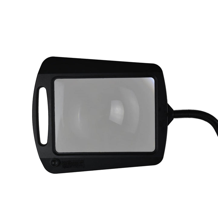 Daylight24 Full Page Magnifier Floor Lamp - Black Finish