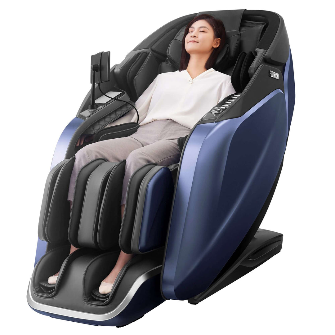 Cyber Relax Pro - 4D Dual Massage Robot Flex Frame SL Track Massage Chair by Synca Massage Chair