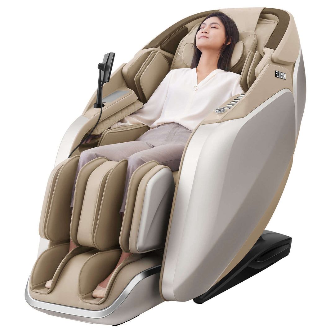 Cyber Relax Pro - 4D Dual Massage Robot Flex Frame SL Track Massage Chair by Synca Massage Chair