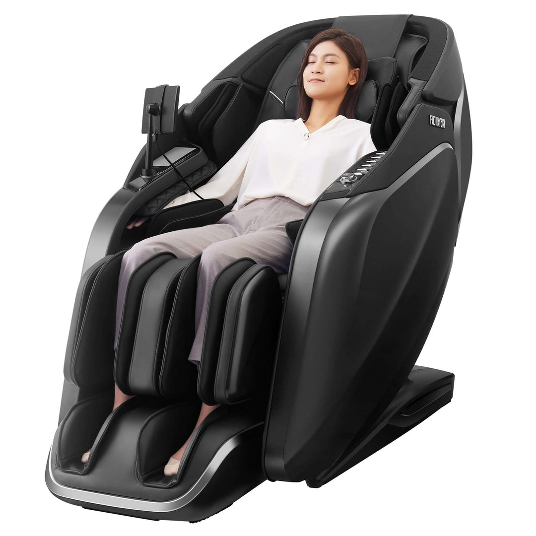 Cyber Relax Pro - 4D Dual Massage Robot Flex Frame SL Track Massage Chair by Synca Massage Chair