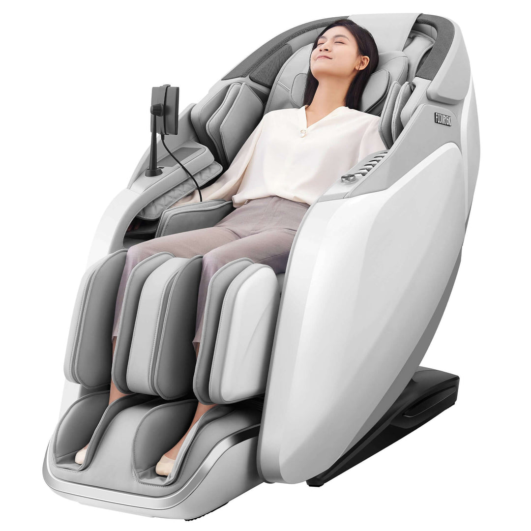 Cyber Relax Pro - 4D Dual Massage Robot Flex Frame SL Track Massage Chair by Synca Massage Chair