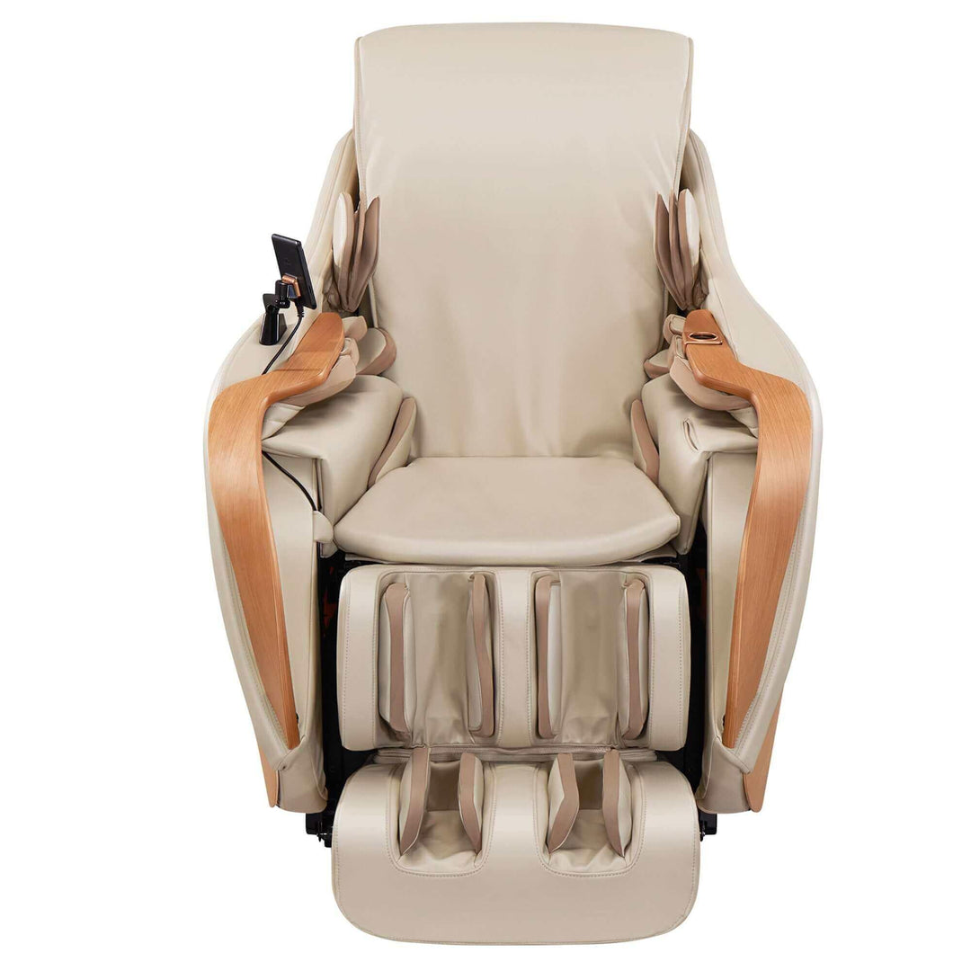 D.Core 2 - Made in Japan Ultra Premium Massage Chair w/ Oak Side Panels by Synca Massage Chair