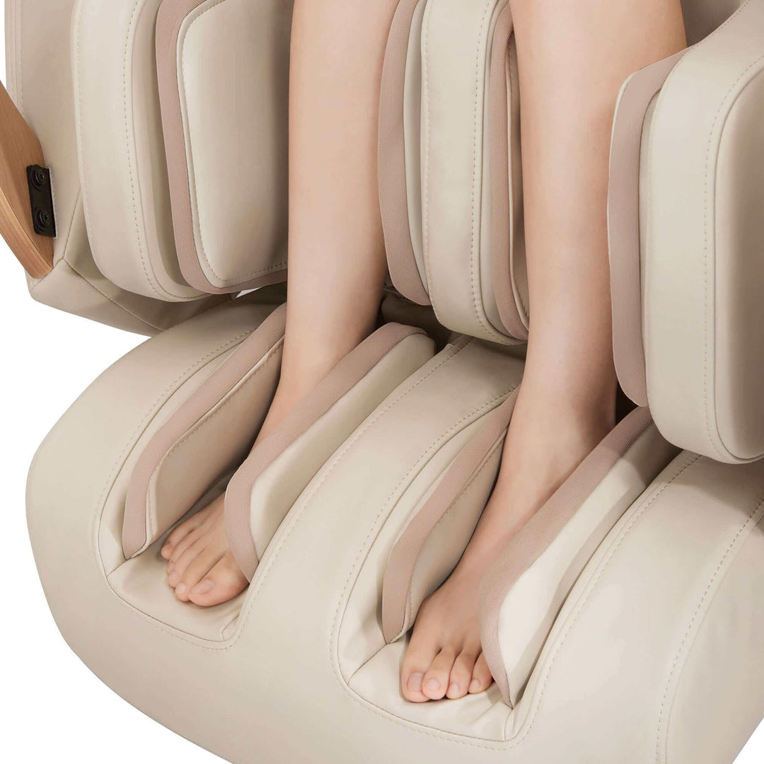D.Core 2 - Made in Japan Ultra Premium Massage Chair w/ Oak Side Panels by Synca Massage Chair