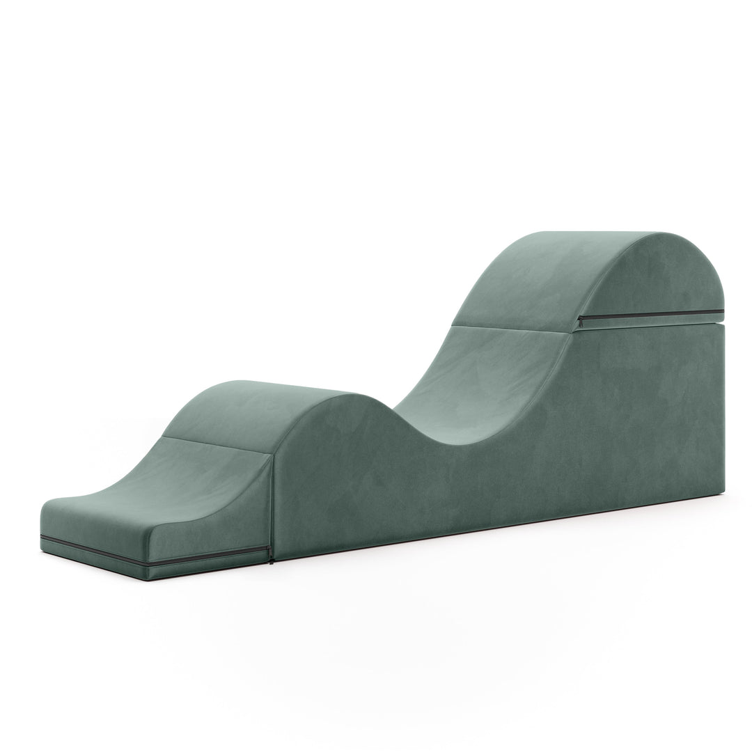 Liberator Aria Flip Chaise 18 Inch Wide - Convertible Chair and Bed Bench