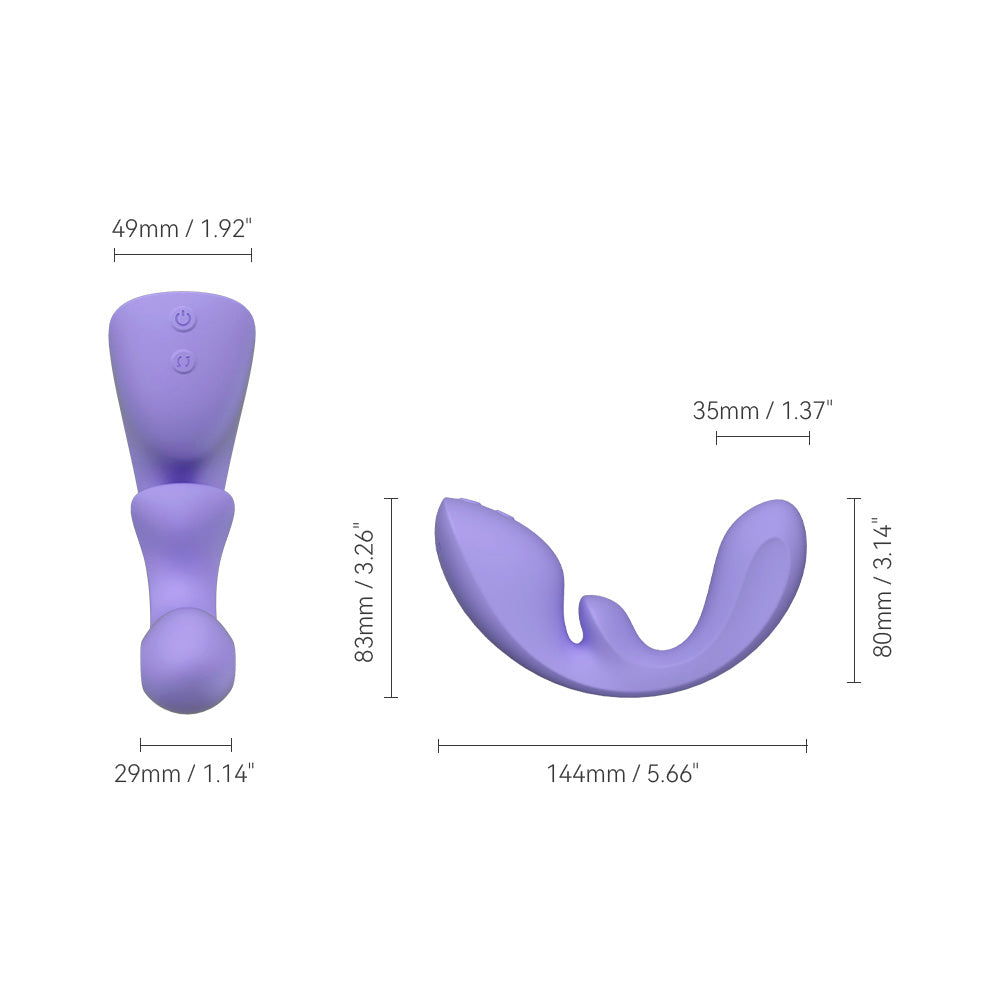 Osuga Rechargeable / Waterproof Flow Flexible Triple Intimate Massager