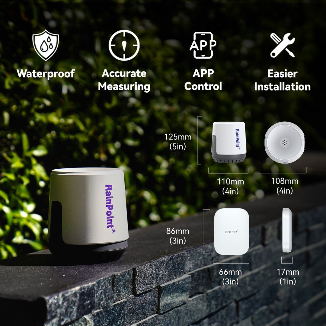 RainPoint Ultimate Wi-Fi Garden Water Management Bundle